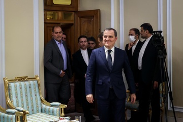 دیدار وزیر امور خارجه آذربایجان با دکتر قالیباف