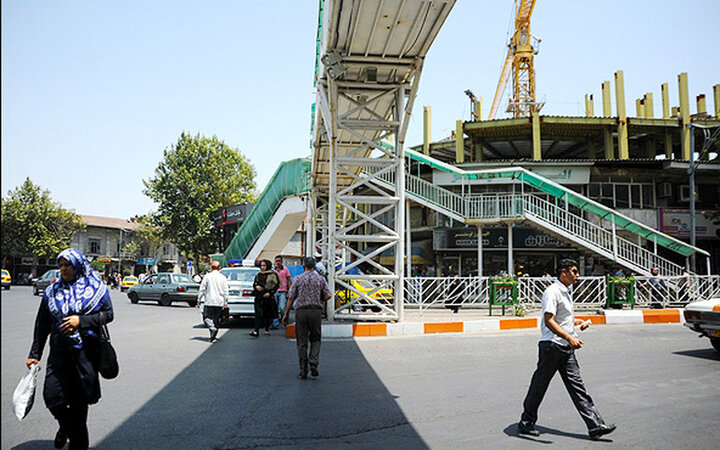 سهم تقصیر عابرین پیاده در تصادفات شهر تهران