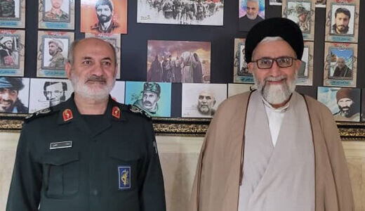 وزیر اطلاعات و رئیس جدید سازمان اطلاعات سپاه دیدار کردند