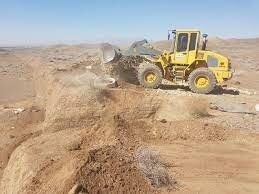 مقابله با بیابان زایی در سطح ۵۲۵ هکتار اراضی بیابانی در شهرستان گناباد آغاز شد