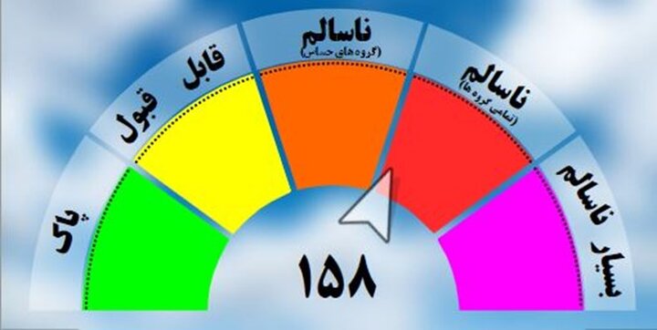 هوای زنجان، برای تمامی شهروندان آلوده است