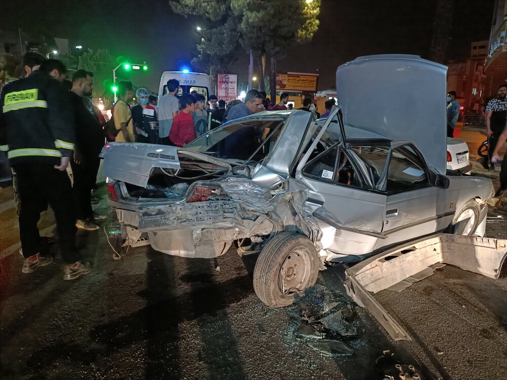 سه مصدوم در تصادف شهر کرمان