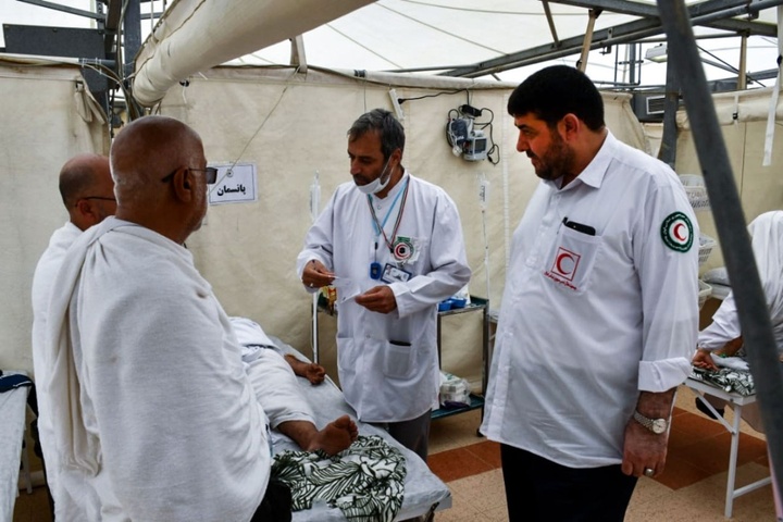 رئیس حوزه ریاست جمعیت هلال احمر از تلاش های تیم درمان مستقر در حج ابراهیمی قدردانی کرد