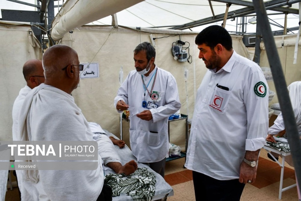 رئیس حوزه ریاست جمعیت هلال احمر از تلاش های تیم درمان مستقر در حج ابراهیمی قدردانی کرد