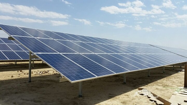 افتتاح نیروگاه پنج مگاواتی خورشیدی در کهنوج