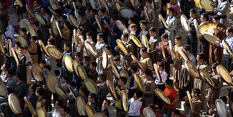 آغاز دهمین جشنواره دف نوای رحمت در سنندج 