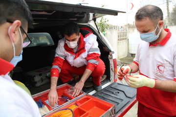 یک روز با امدادگران و نجاتگران استان گیلان