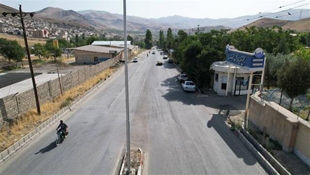 آغاز عملیات تکمیل بلوار ورودی ننله در سنندج
