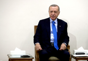 دیدار رئیس جمهور ترکیه با رهبر انقلاب