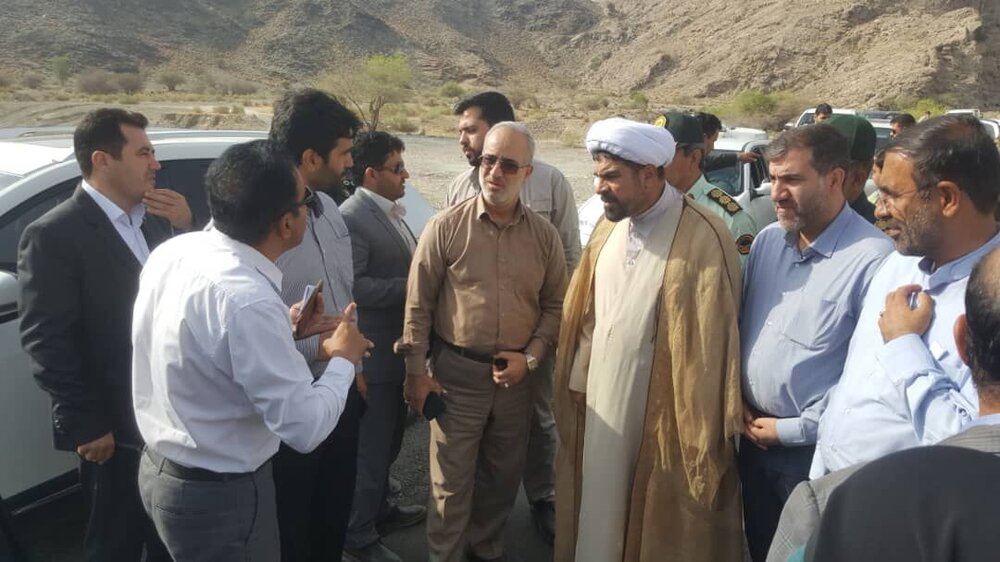 بازدید استاندار کرمان از طرح های در دست احداث شهرستان فاریاب