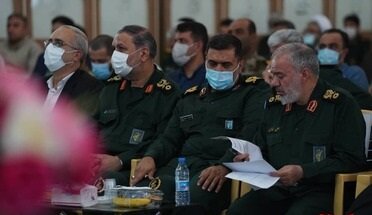 آئین تکریم و معارفه فرمانده سپاه ثارالله استان کرمان برگزار شد