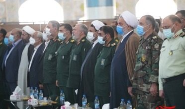 آئین تکریم و معارفه فرمانده سپاه ثارالله استان کرمان برگزار شد
