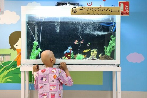 وقتی تماشای آکواریوم حال بیماران را بهتر می کند!