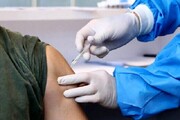 زائران افاغنه پیاده روی دهه پایانی صفر واکسن سرخک دریافت می کنند