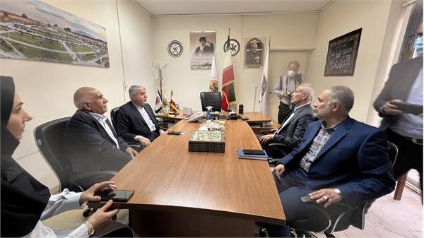 بازدید دکتر صالحی از فدراسیون چوکان | کمیته ملی المپیک جمهوری اسلامی ایران