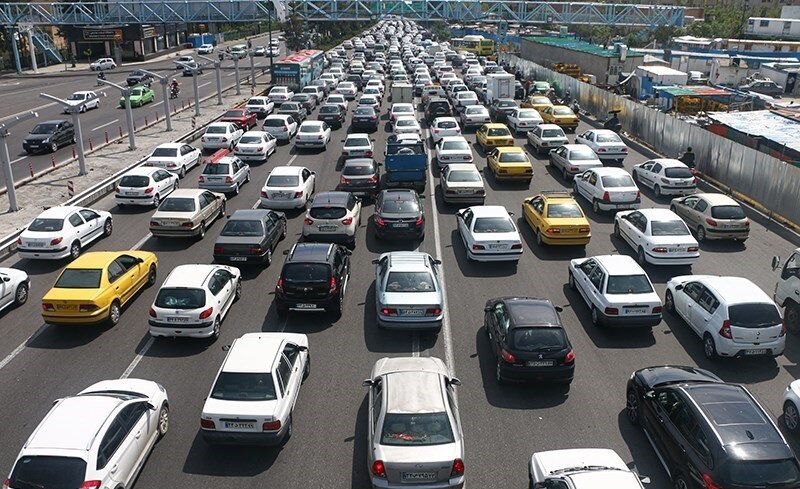 آخرین وضعیت ترافیکی تهران/ پرترددترین معابر کدامند؟