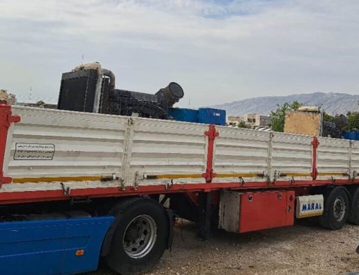 ژنراتورهای 74 میلیاردی در توقیف پلیس