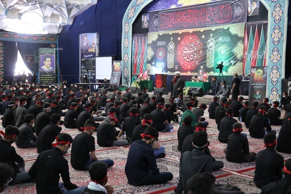 سوگواره دانش آموزی «احلی من العسل» در کرمان برگزار شد