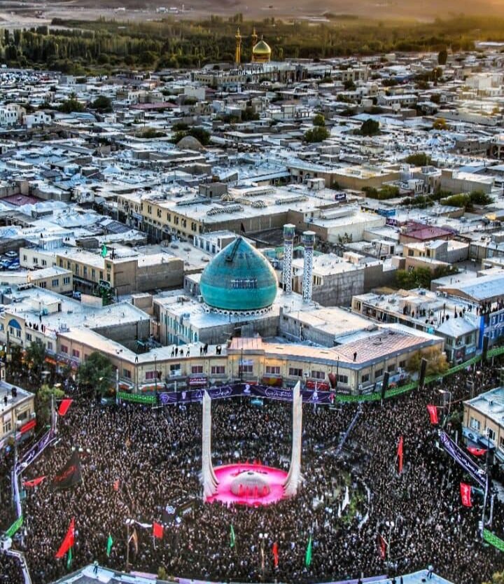 عزاداری روز هشتم حسینیه اعظم زنجان در گذر زمان