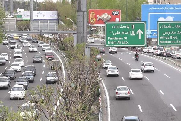 شنبه بدون بار ترافیکی در معابر و بزرگراه‌های تهران