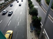 آخرین وضعیت ترافیک در معابر اصلی و بزرگراهی شهر تهران