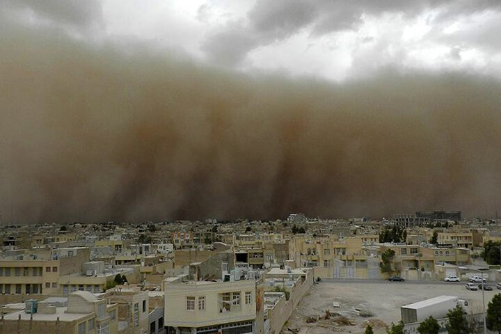 هشدار وقوع طوفان شن در شرق استان کرمان