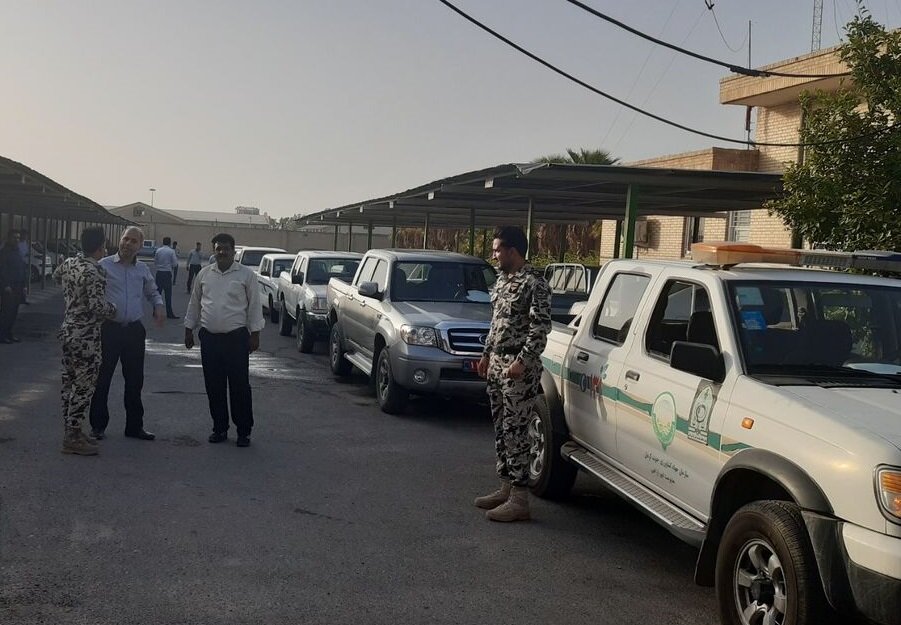 برگزاری مانور حفاظت از اراضی کشاورزی در بخش جبالبارز جیرفت