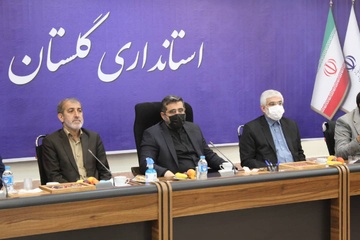 حضور وزیر فرهنگ و ارشاد اسلامی در گلستان