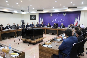 حضور وزیر فرهنگ و ارشاد اسلامی در گلستان