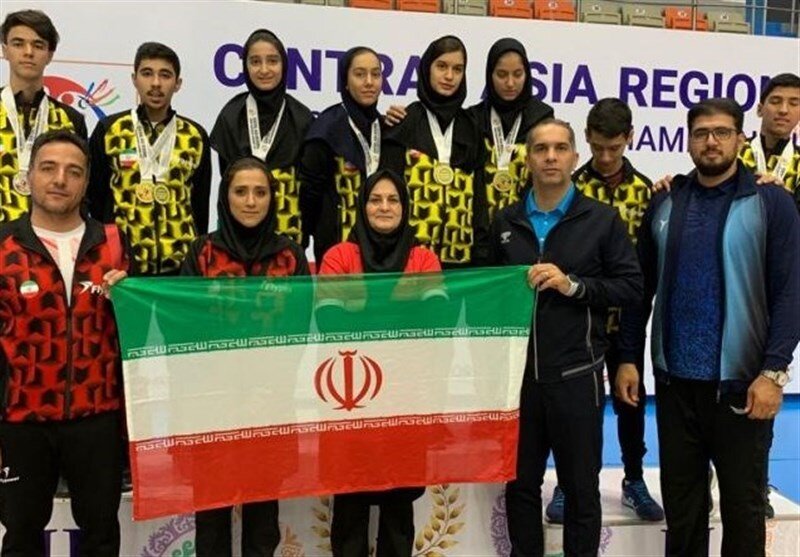 نوجوان کرمانی، قهرمان رقابت های بدمینتون آسیای میانه شد