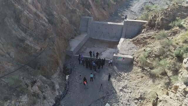 بهره برداری از طرح آبخیزداری جبالبارز