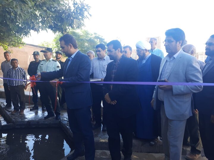 افتتاح یک کارخانه خوراک دام در شهرستان فیروزه