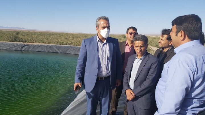 افتتاح دو طرح آبیاری تحت فشار و چندین طرح عمرانی و روستایی در شهرستان انار