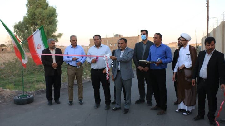 افتتاح طرح های هادی روستایی در بخش مرکزی رفسنجان