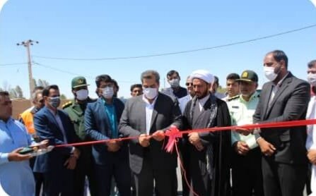 افتتاح و کلنگ زنی طرح های خدماتی، راهسازی و عمرانی در شهرستان فهرج 
