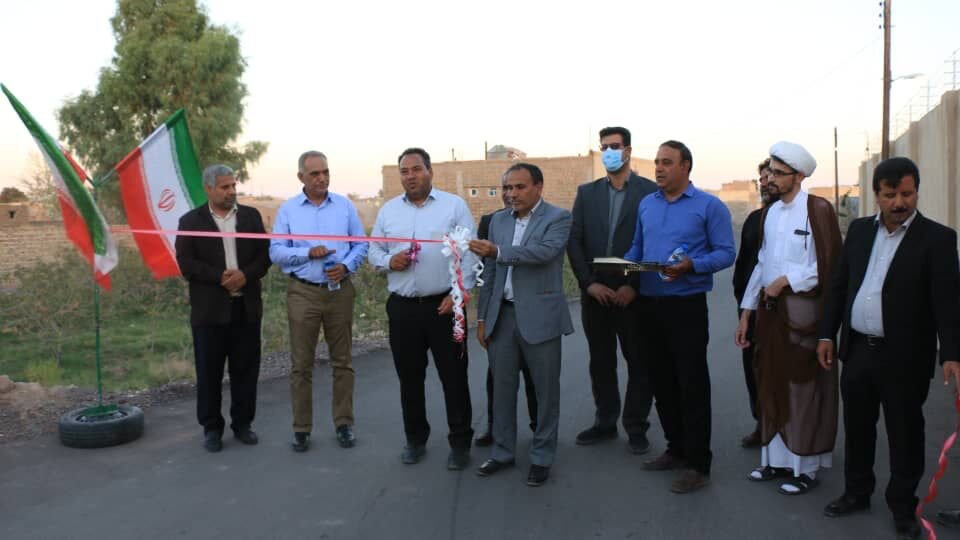 افتتاح طرح های هادی روستایی در بخش مرکزی رفسنجان 