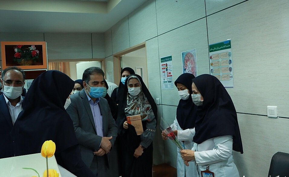 افتتاح واحد پرستاری آموزش به بیمار در بیمارستان شهید باهنر کرمان