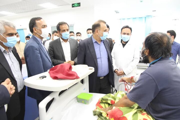 افتتاح مرکز ویژه بیماران دیالیز و تالاسمی در شهرستان قلعه گنج
