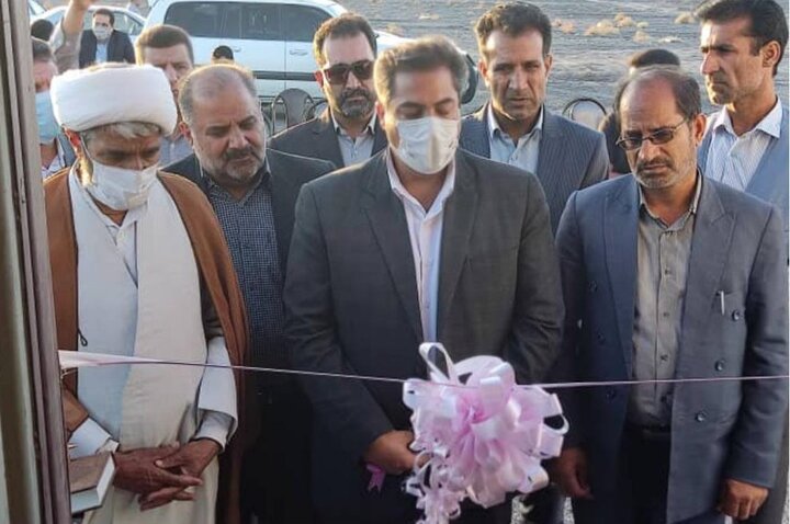 افتتاح طرح های تامین آب و آبرسانی در شهرستان بم