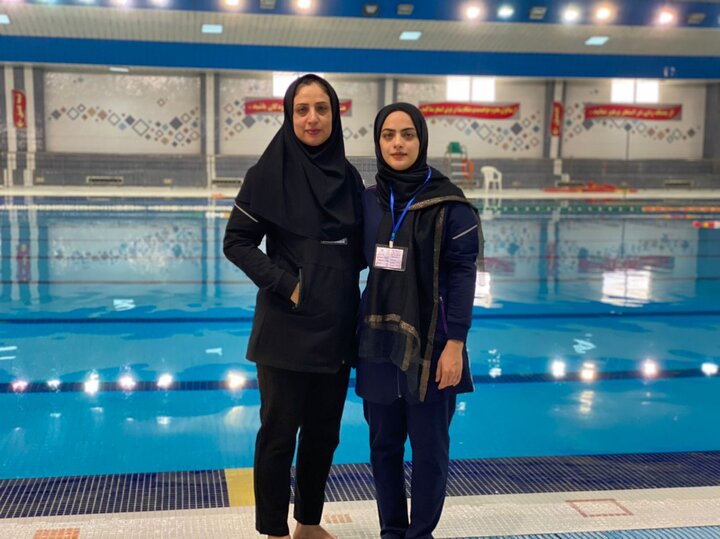 موفقیت  ۲ پرستار خانم دانشگاه علوم پزشکی جهرم در مسابقات شنای کشور