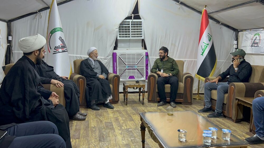 تقدیر ستاد اربعین از کادر درمان بیمارستان صحرایی نجف کربلا