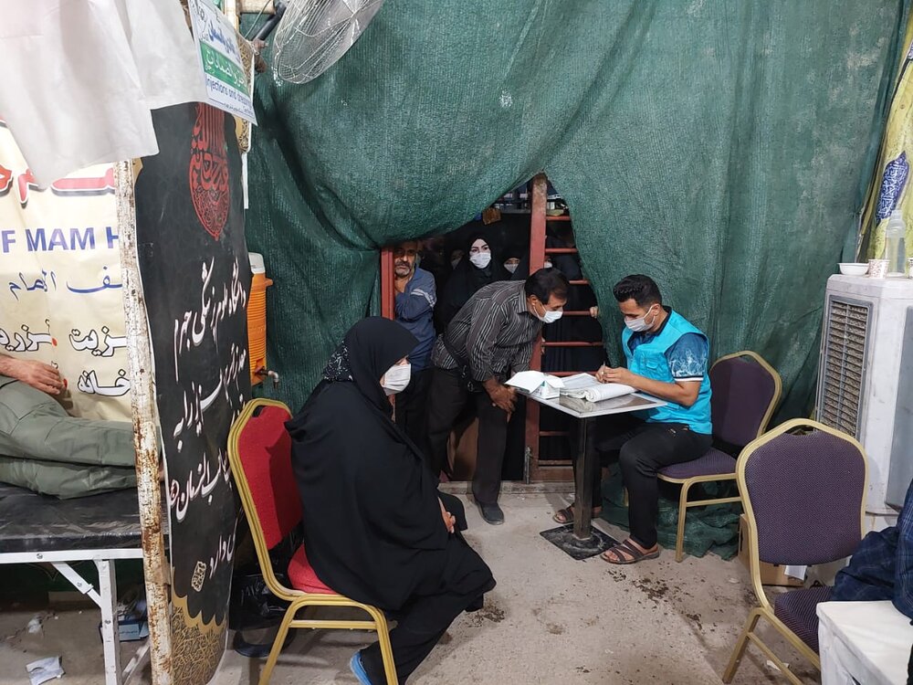 نجات دو بیمار بدحال در موکب حضرت صاحب الزمان(عج)توسط تیم درمانی دانشگاه علوم پزشکی جهرم