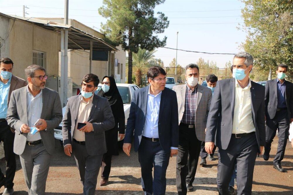 بازدید معاون درمان و معاون توسعه مدیریت و منابع دانشگاه از مراکز ارایه دهنده خدمات سلامت در مرودشت