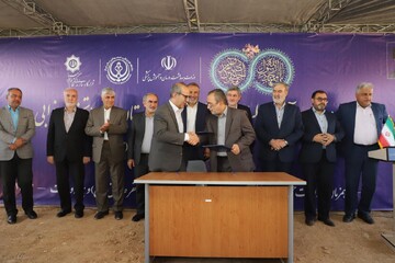 گزارش تصویری آغاز عملیات اجرایی پروژه بیمارستان حضرت محمدرسول الله (ص) شیراز