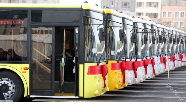 ورود ۲۰۰ اتوبوس جدید به ناوگان حمل و نقل عمومی تهران