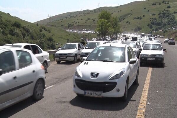 ترافیک سنگین در آزادراه‌های قزوین- کرج و ساوه- تهران
