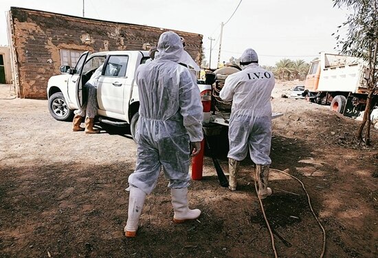 مانور مقابله با آنفلوانزای فوق حاد در استان کرمان برگزار شد