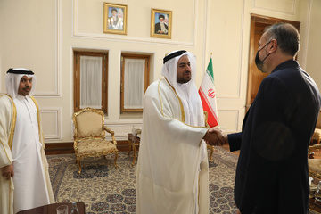 دیدار معاون وزیر امور خارجه قطر با دکتر امیرعبداللهیان وزیر امور خارجه