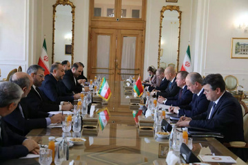 دیدار وزرای امور خارجه  ایران و بلاروس