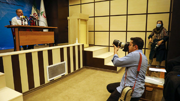 نشست خبری رئیس سازمان جوانان جمعیت هلال احمر